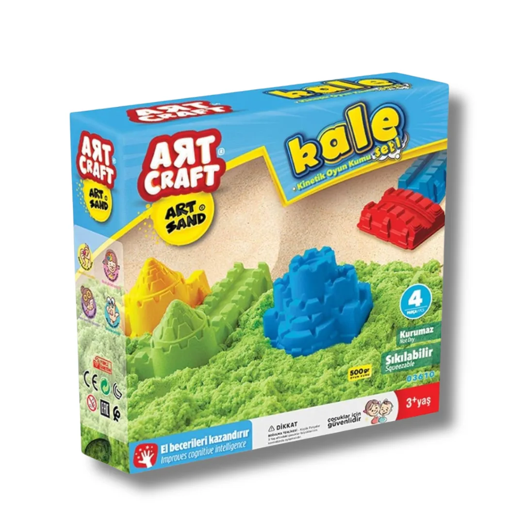 Areia de modelar Art Craft, castelo, 500 g