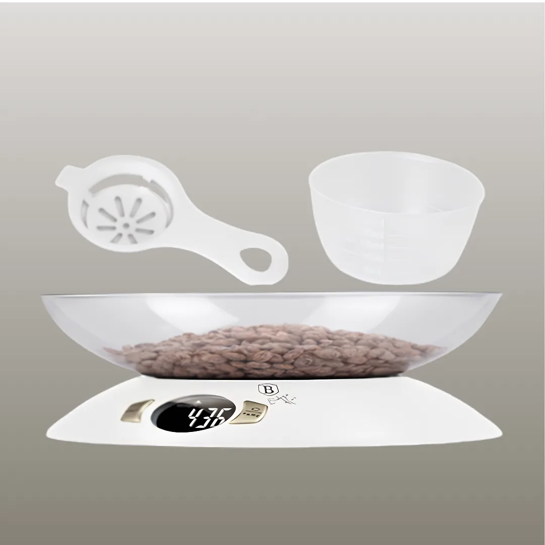 Balança de cozinha com taça, coleção Sahara