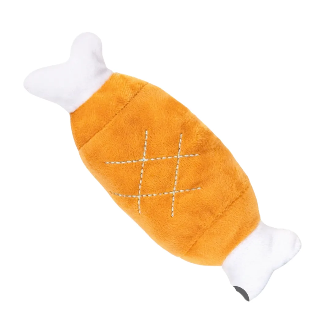Brinquedo para cão, coxa de peluche