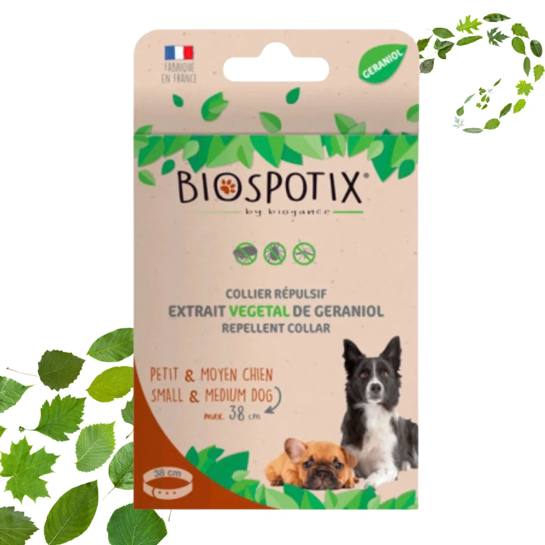 Coleira Biospotix para cão, S, 38 cm