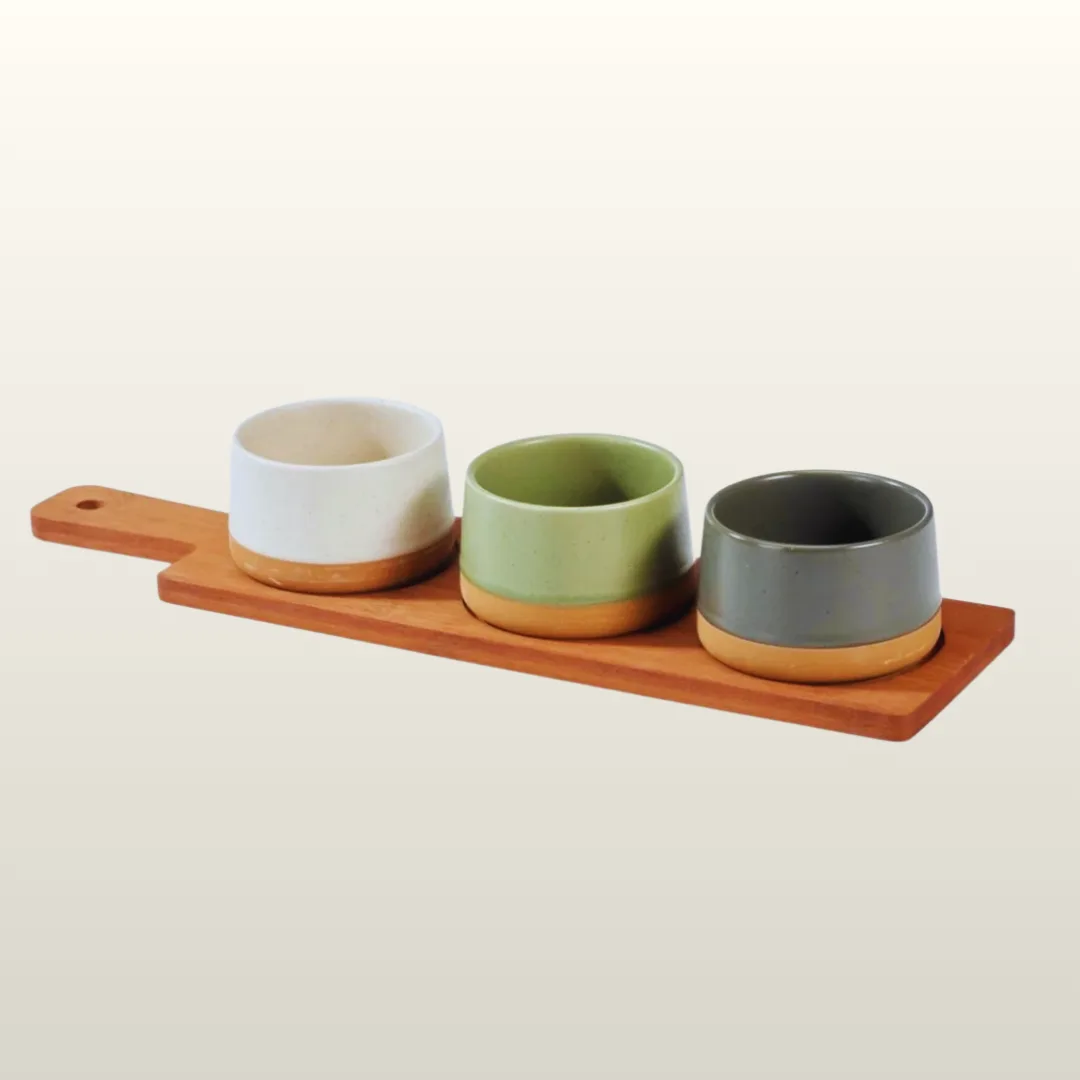 Conjunto de servir, 4 peças