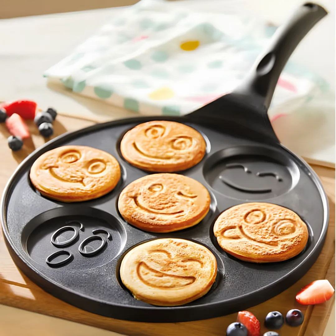 Frigideira de panquecas emoji, 26 cm