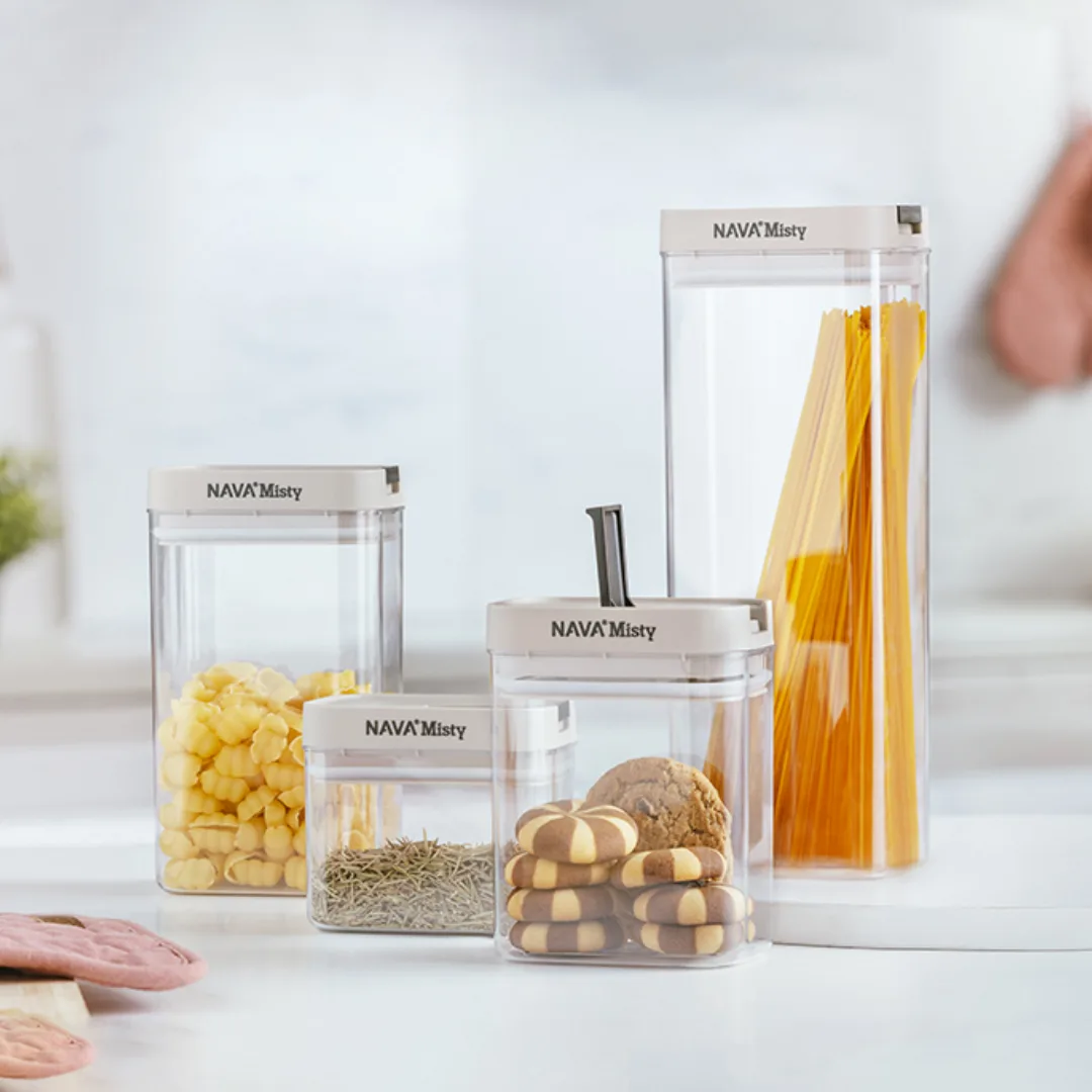 Pote dispensador em plástico, 1200 ml