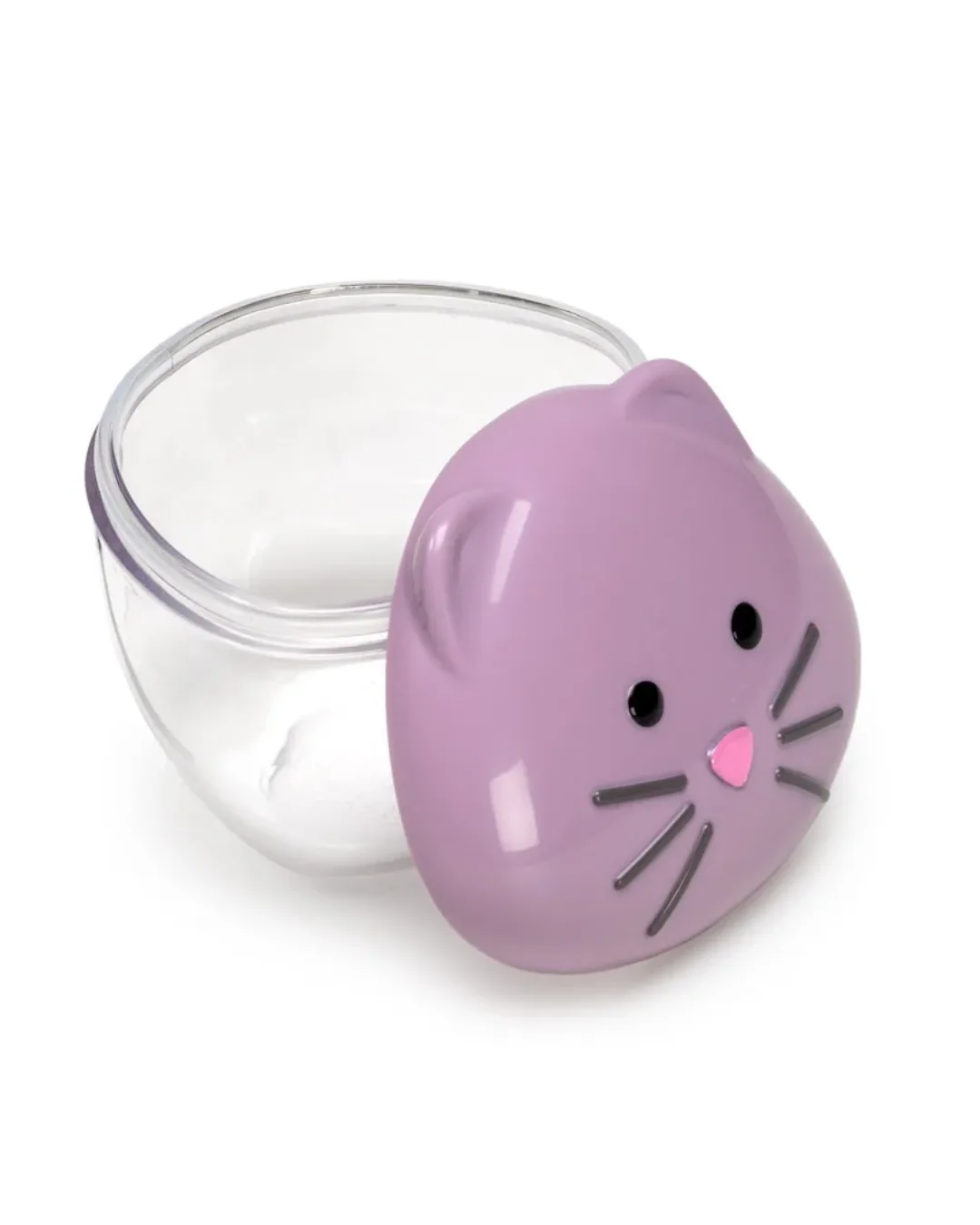 Recipiente para snacks, gato