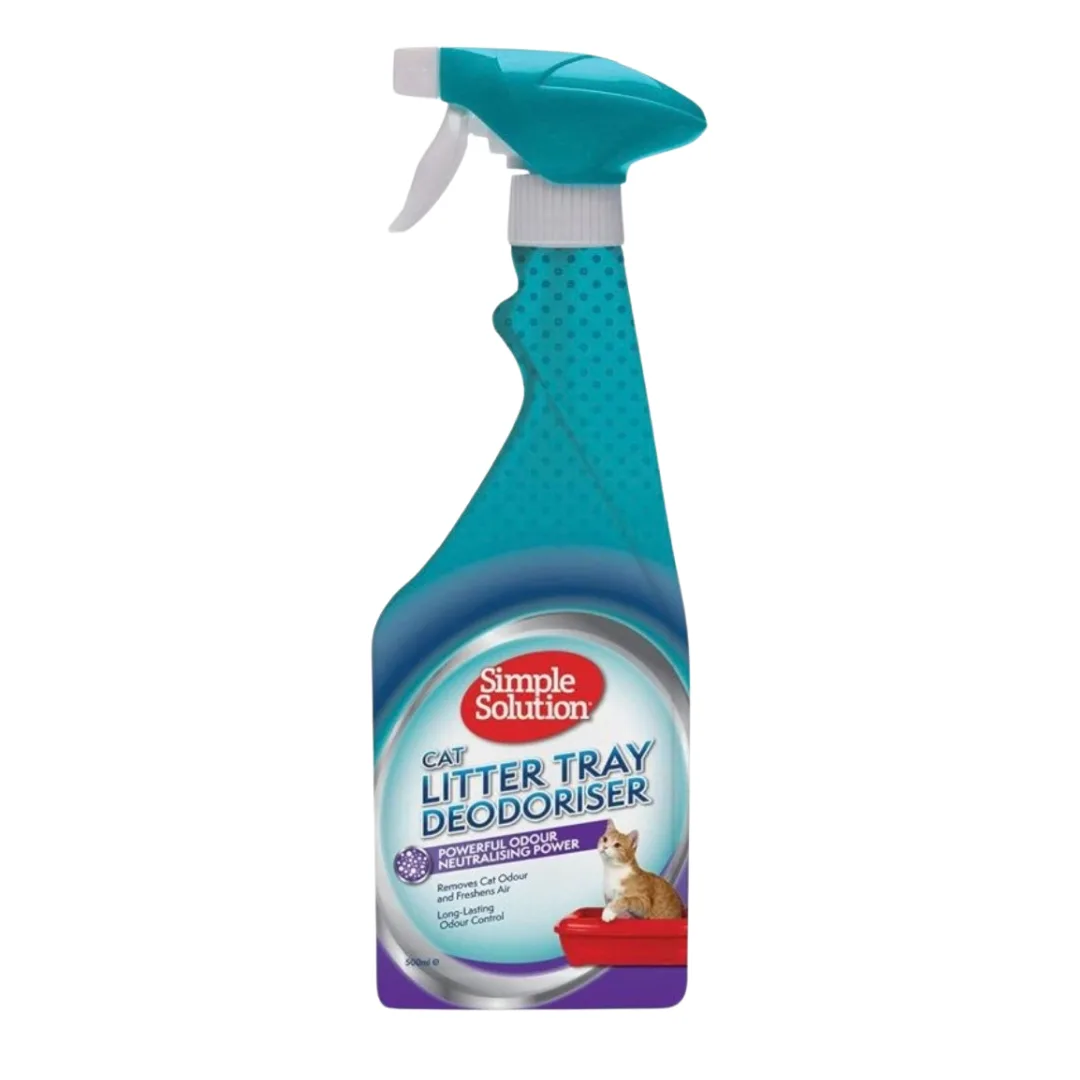 Eliminador de odores para areia de gato Simple Solution, 500 ml