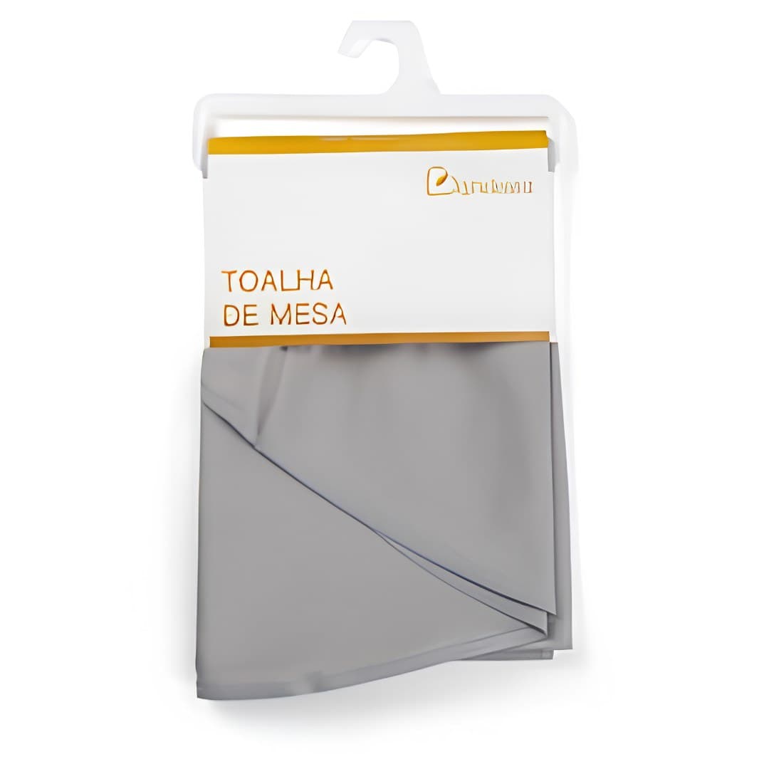 Toalha de mesa anti nódoas, cinzenta, 140 x 240 cm