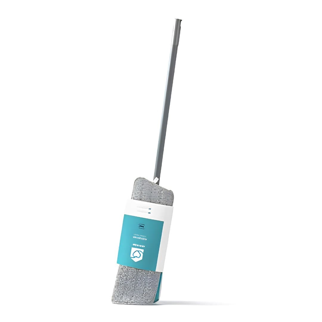 Mopa de microfibra com cabo extensível, 34 cm