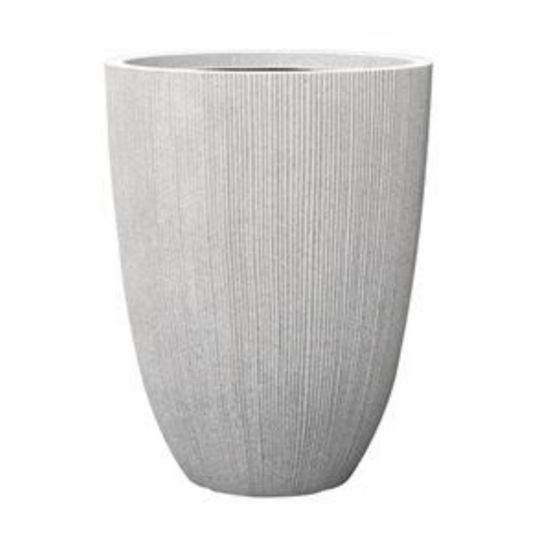 Vaso bege mesclado, 37 x 48,5 cm