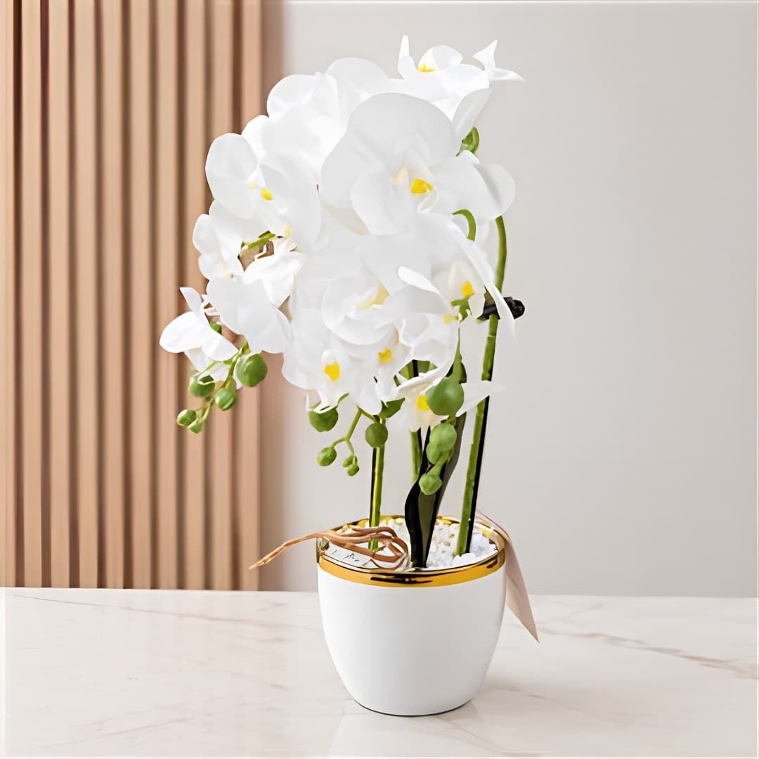 Orquídea artificial, 33 cm