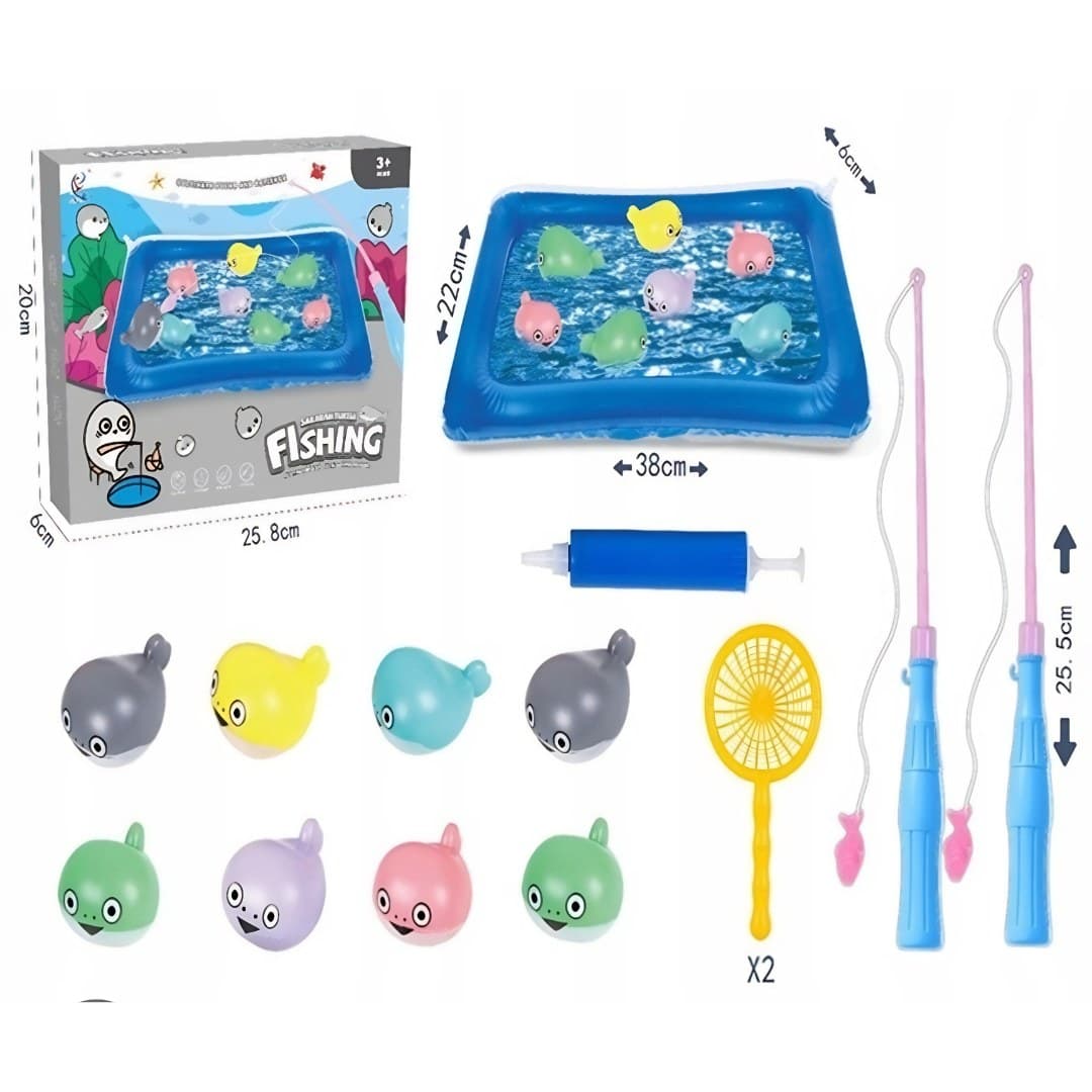Jogo da pesca, 14 peças