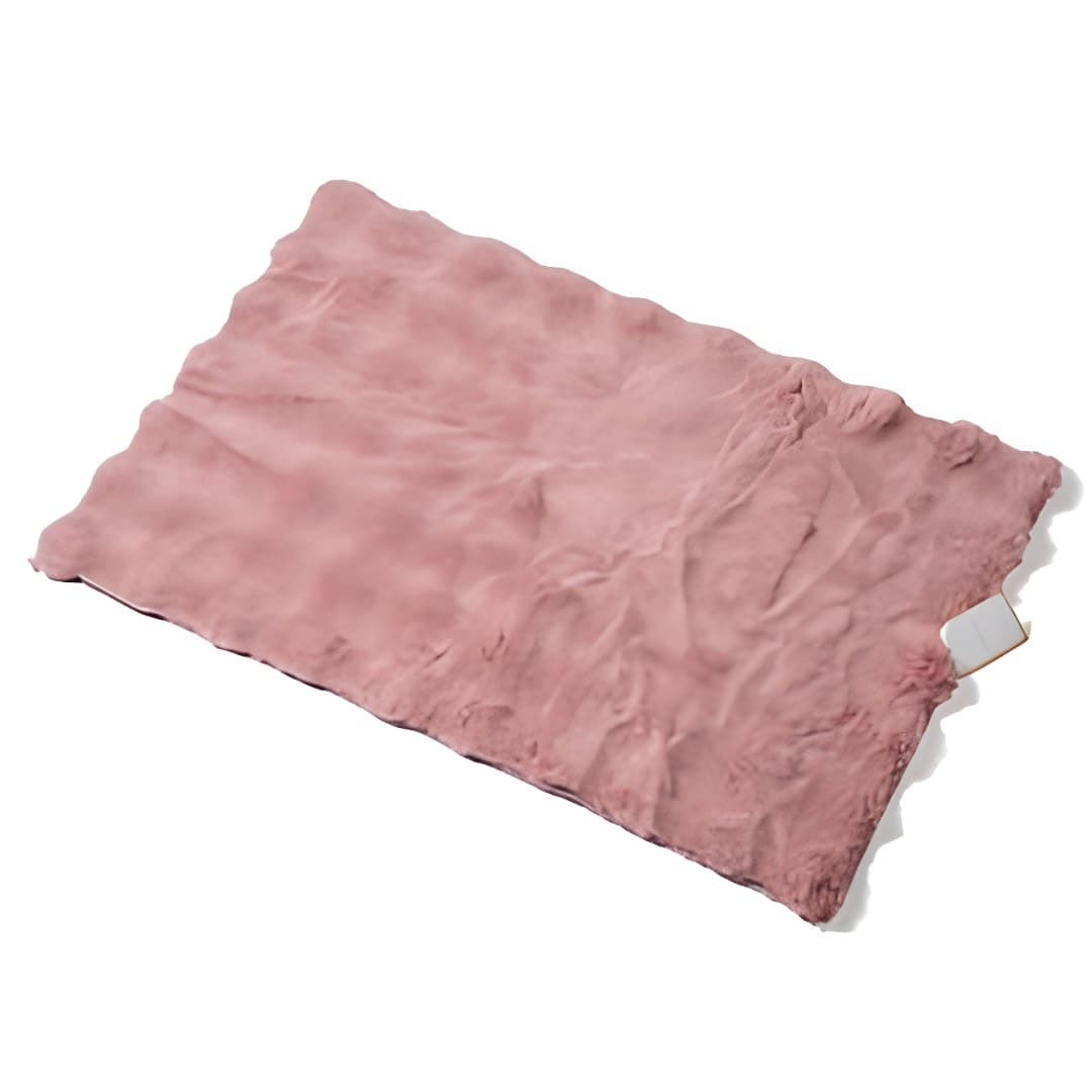 Tapete retangular, rosa, 60 x 90 cm