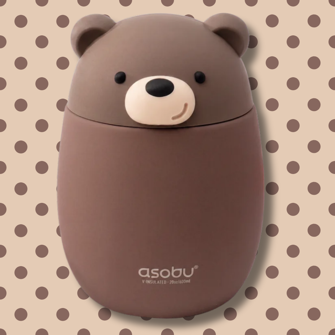 Bestie Food Container Bear ASB