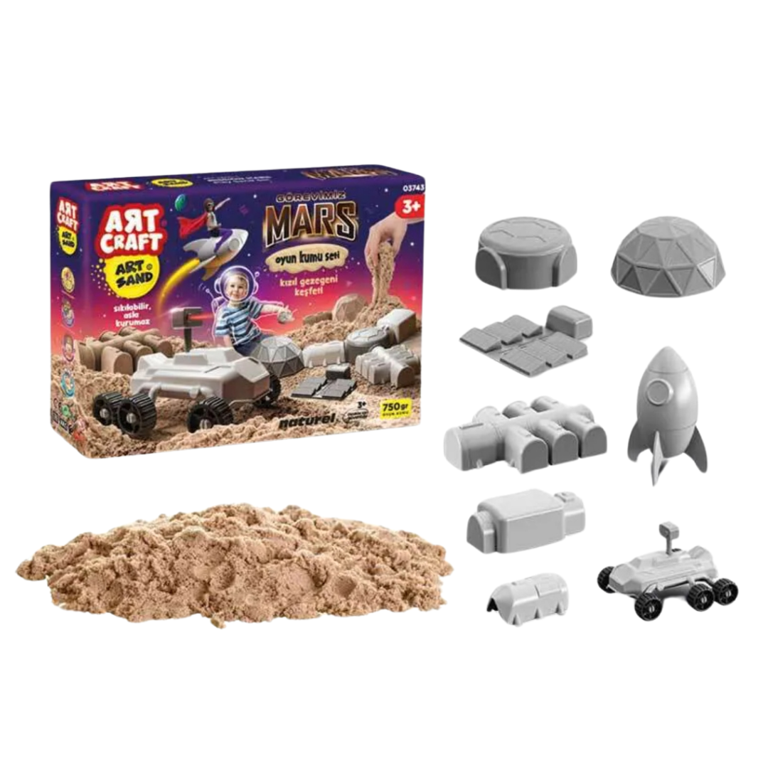 Mars Mission Modelling Sand 750g Art Craft FT