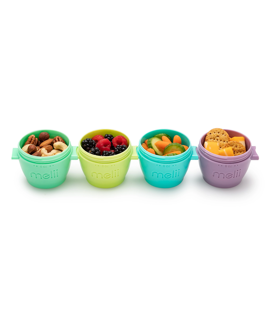 Recipientes Silicone 4un. 120ml Snap & Go MLII