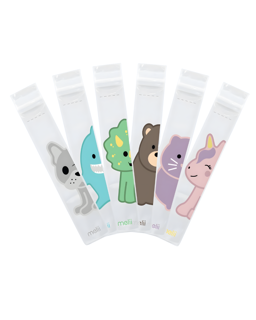 Tubo Cong. e Iogurte em EVA – Animal 12un. MLII