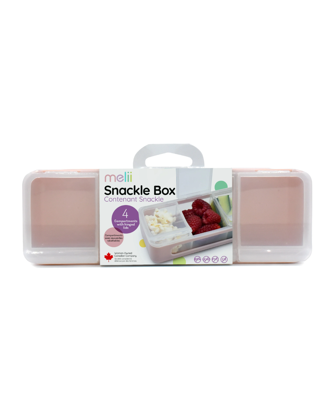 Snackle Box c/ 4 Compartimentos MLII