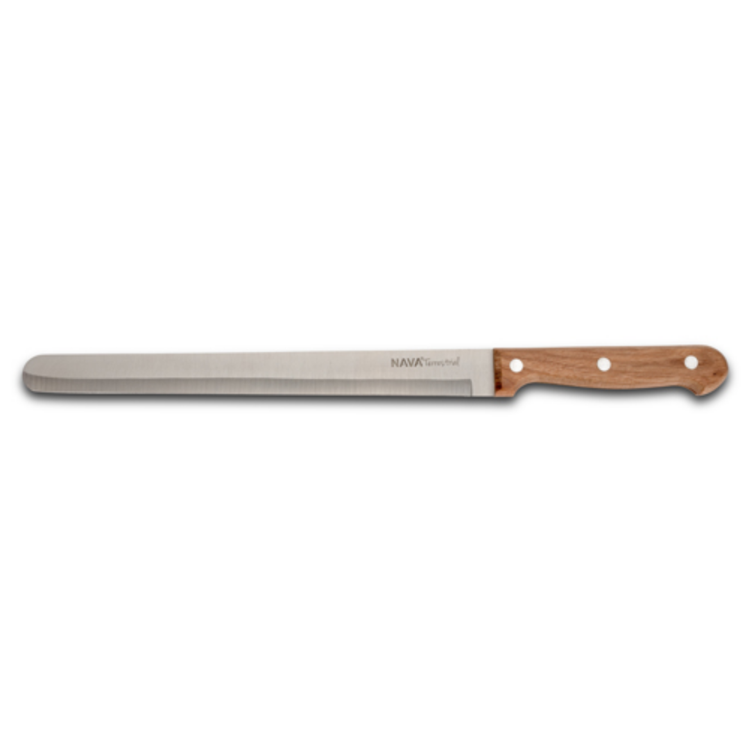 Faca Presunto Inox c/Cabo Mad. 36cm Terr. NV