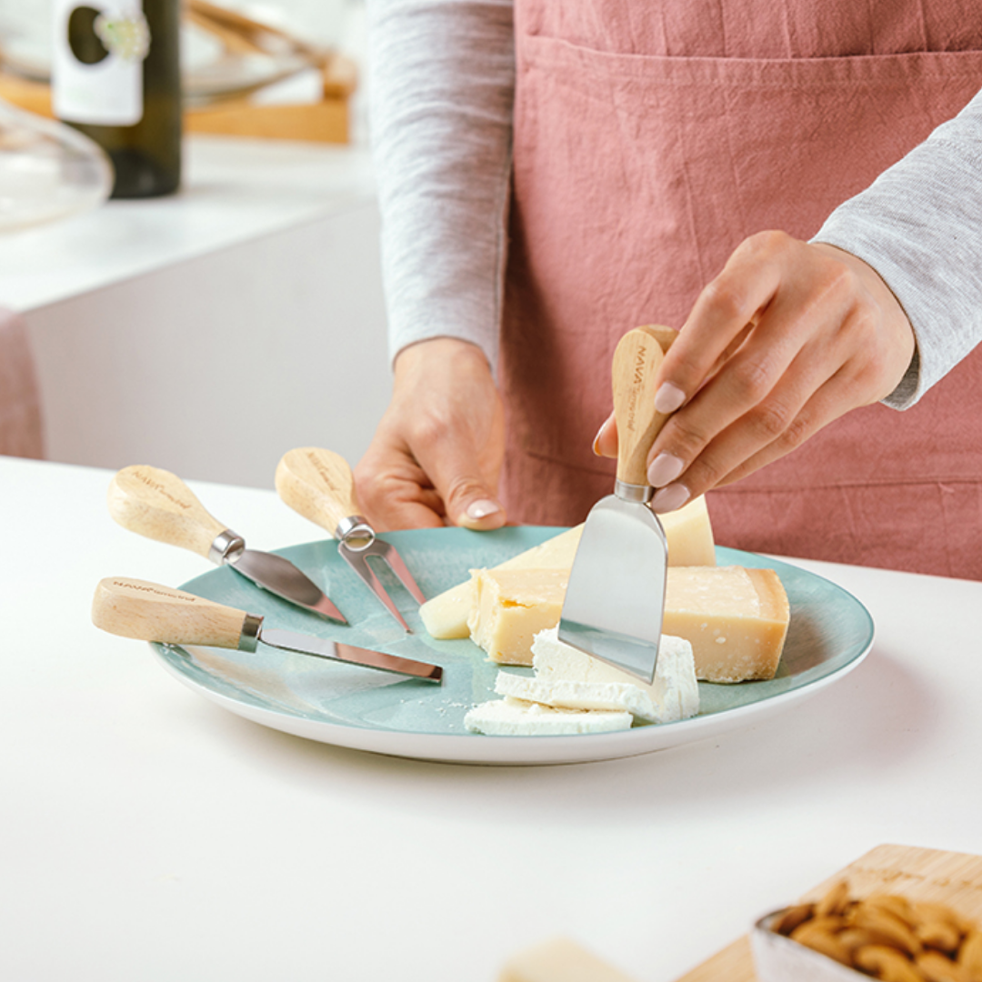Cj Stainless Steel Cheese Knives, 4-piece set, Terrest. NV