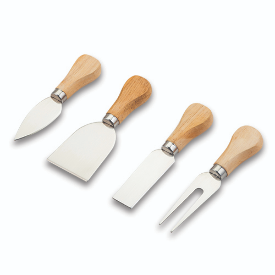 Cj Facas Queijo Inox 4pçs Terrest. NV