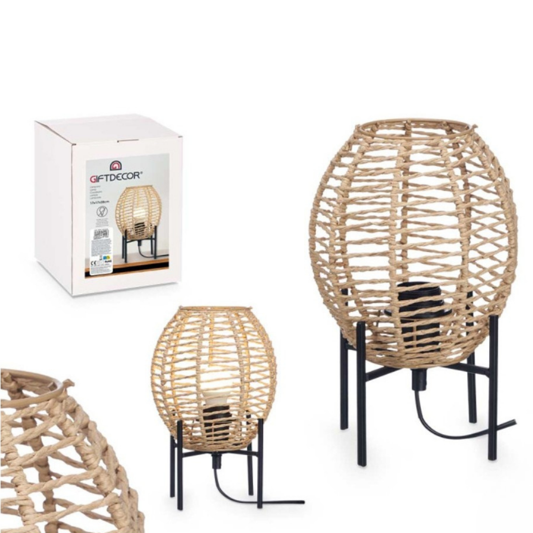AR Oval Rope Table Lamp