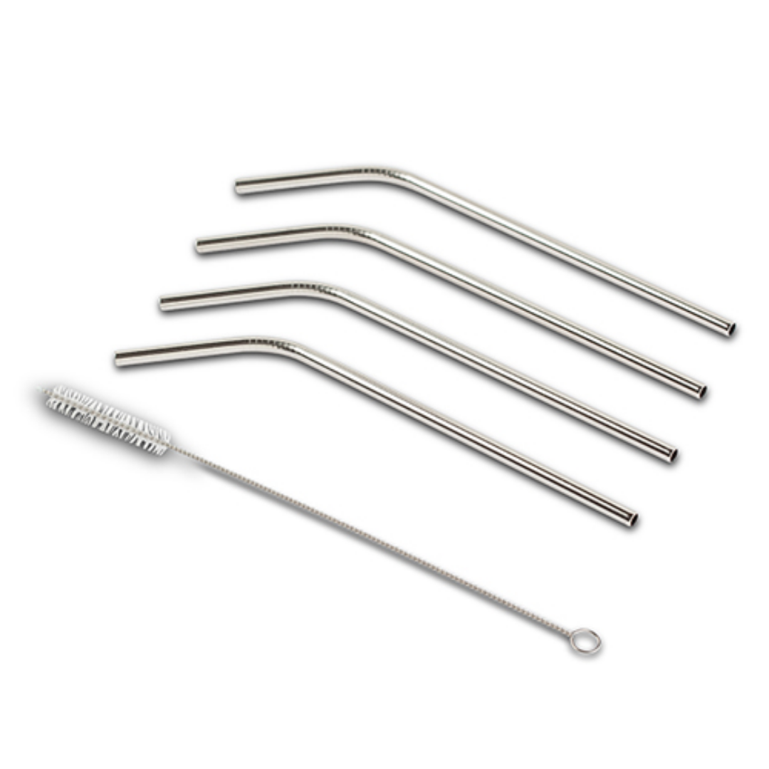 Palh. Aço Inox c/Esc. de Limp., 5un. 20cm Ac NV