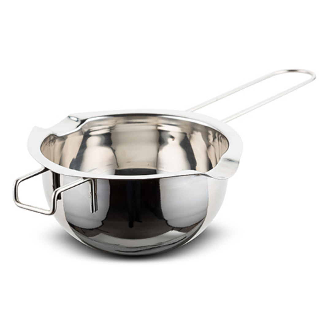 Stainless steel saucepan for melting chocolate and keeping warm, 24.5 cm, Ac NV