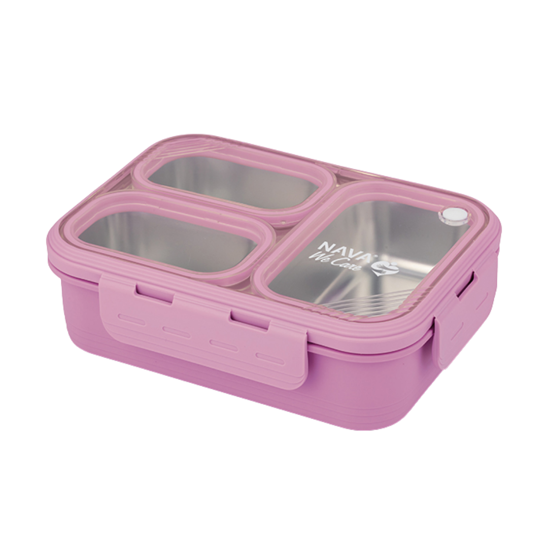 Lanch. ret. Aço Inox 800ml Bento We Care NV
