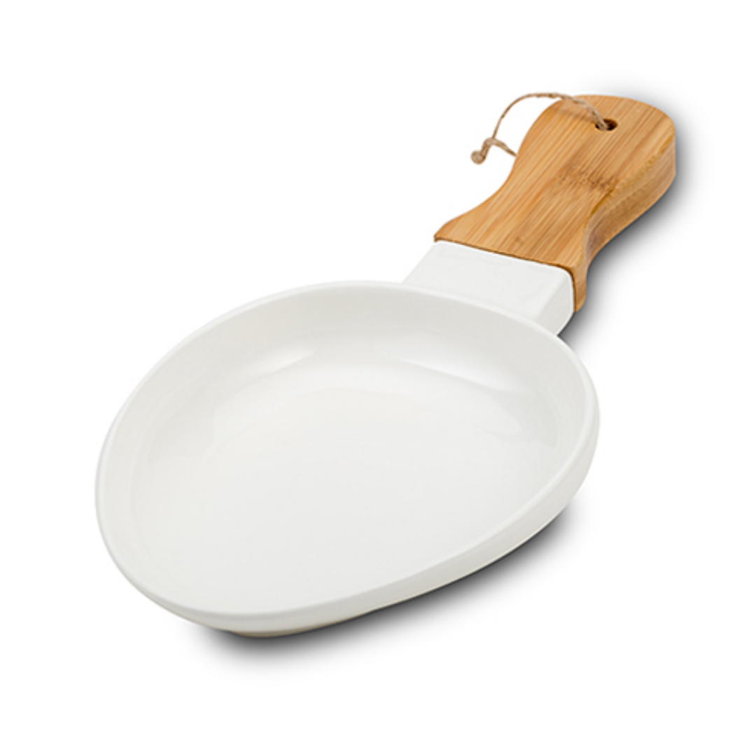 Prato Porcel. c/Pega Bambu 32cm Terrest. NV