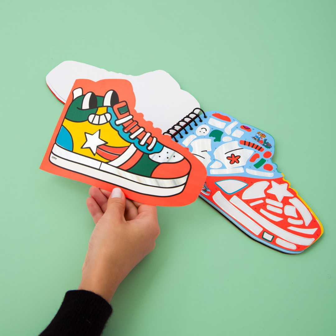 Notepad with self-adhesive sheets. By No. Street OMY