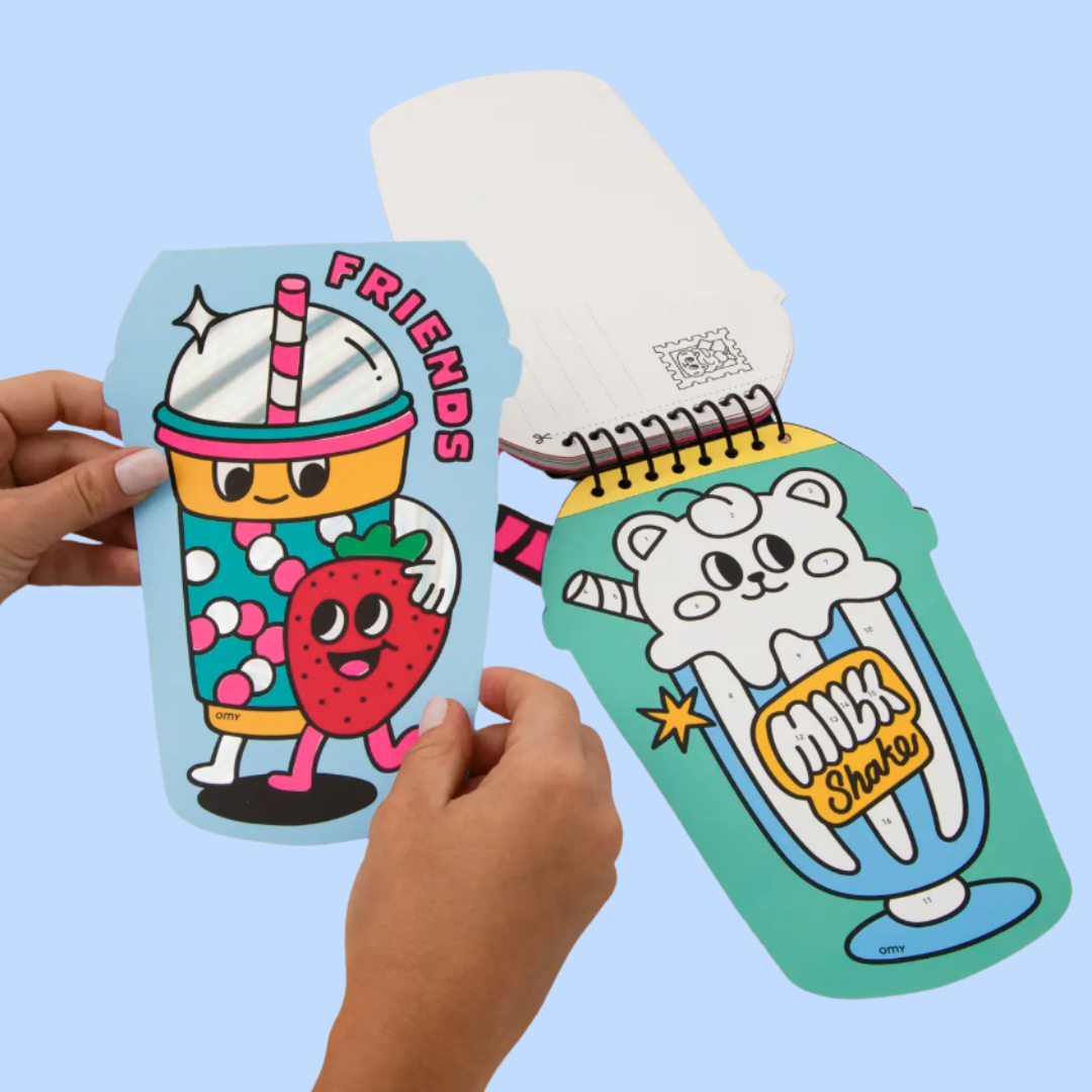 Notepad with Sticky Notes by Nr. Bubble Tea OMY