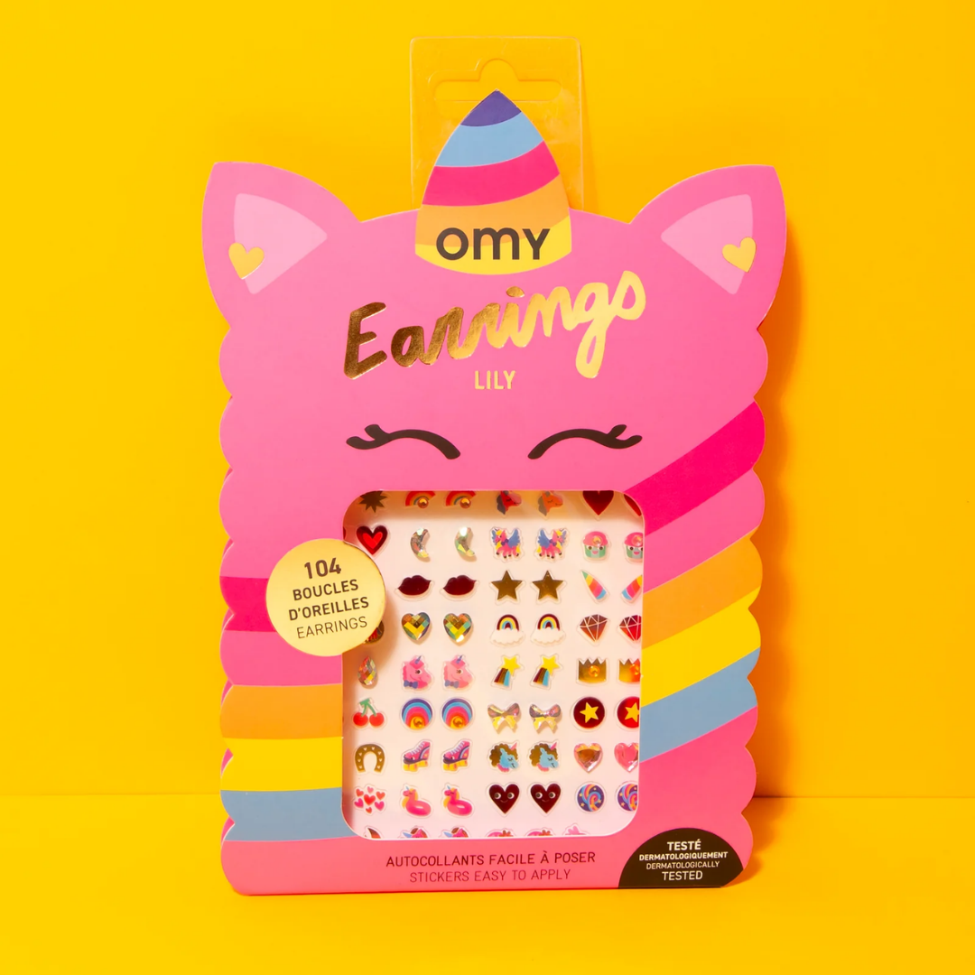 Lily OMY Stick-On Earrings