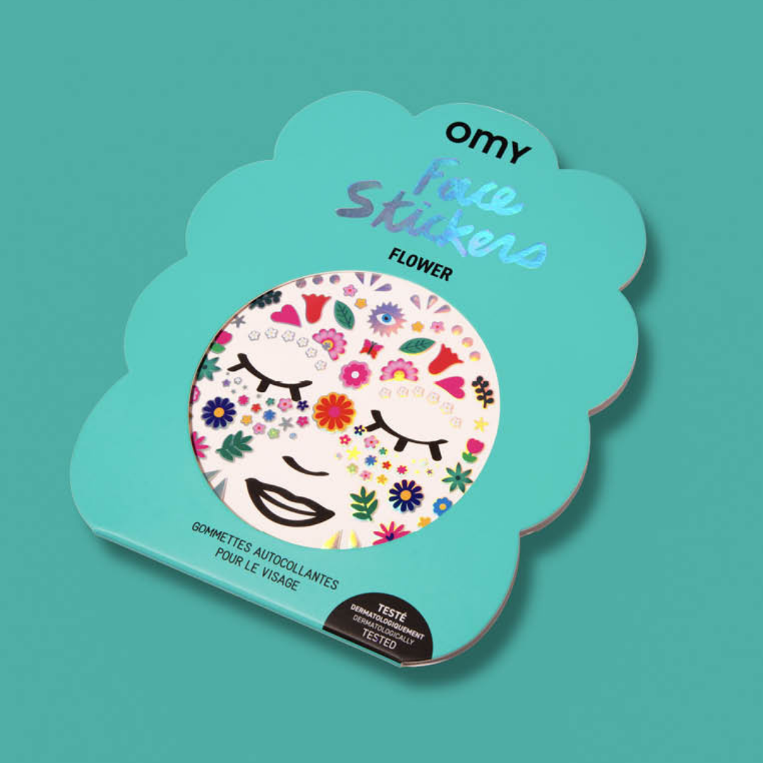 OMY Floral Face Stickers