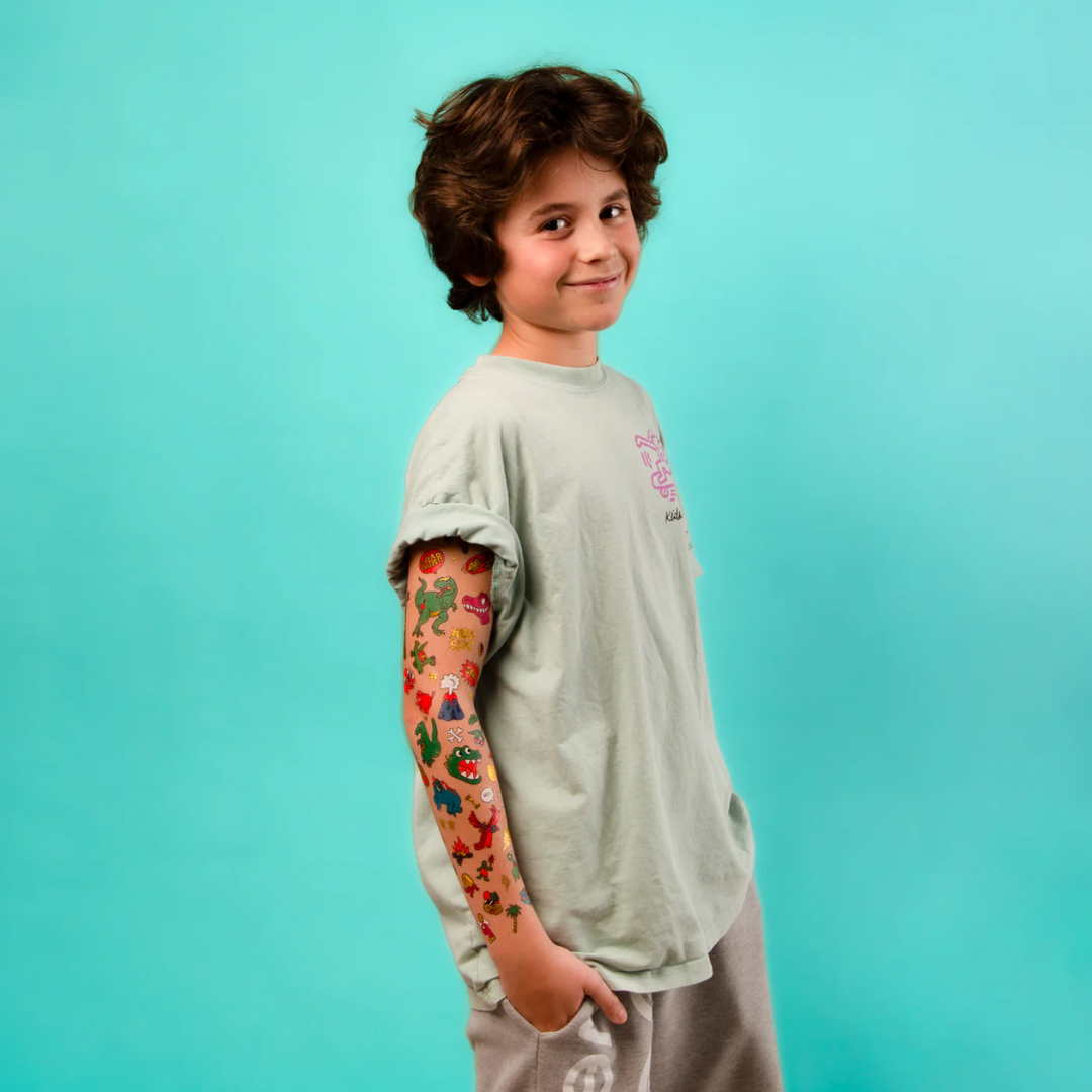 OMY Dinosaur Tattoos