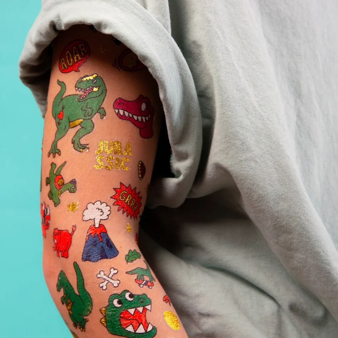 Tatuagens Dinossauros OMY