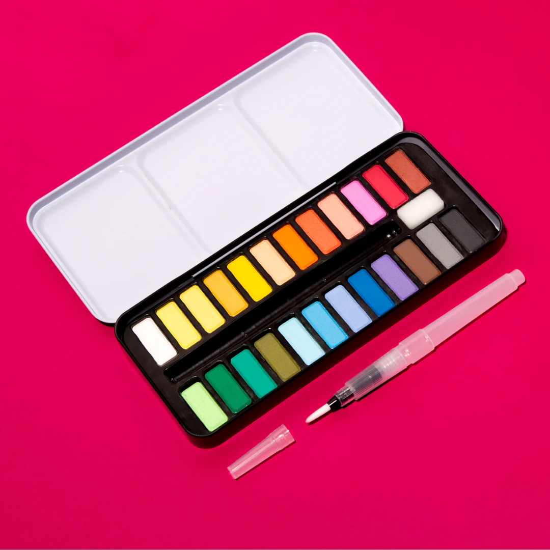 OMY Watercolour Paint Tin