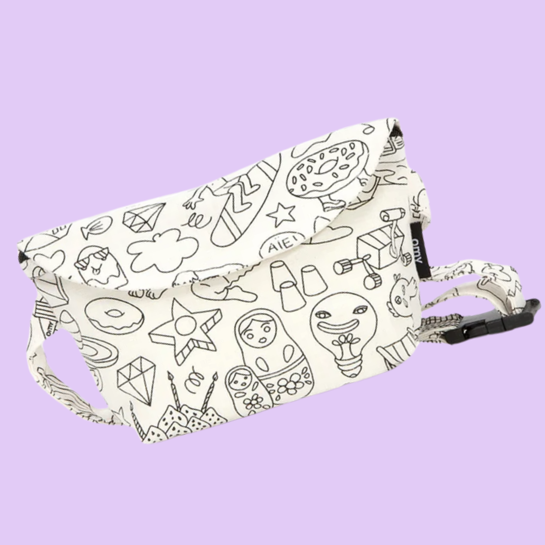 OMY Colour-in Waist Bag