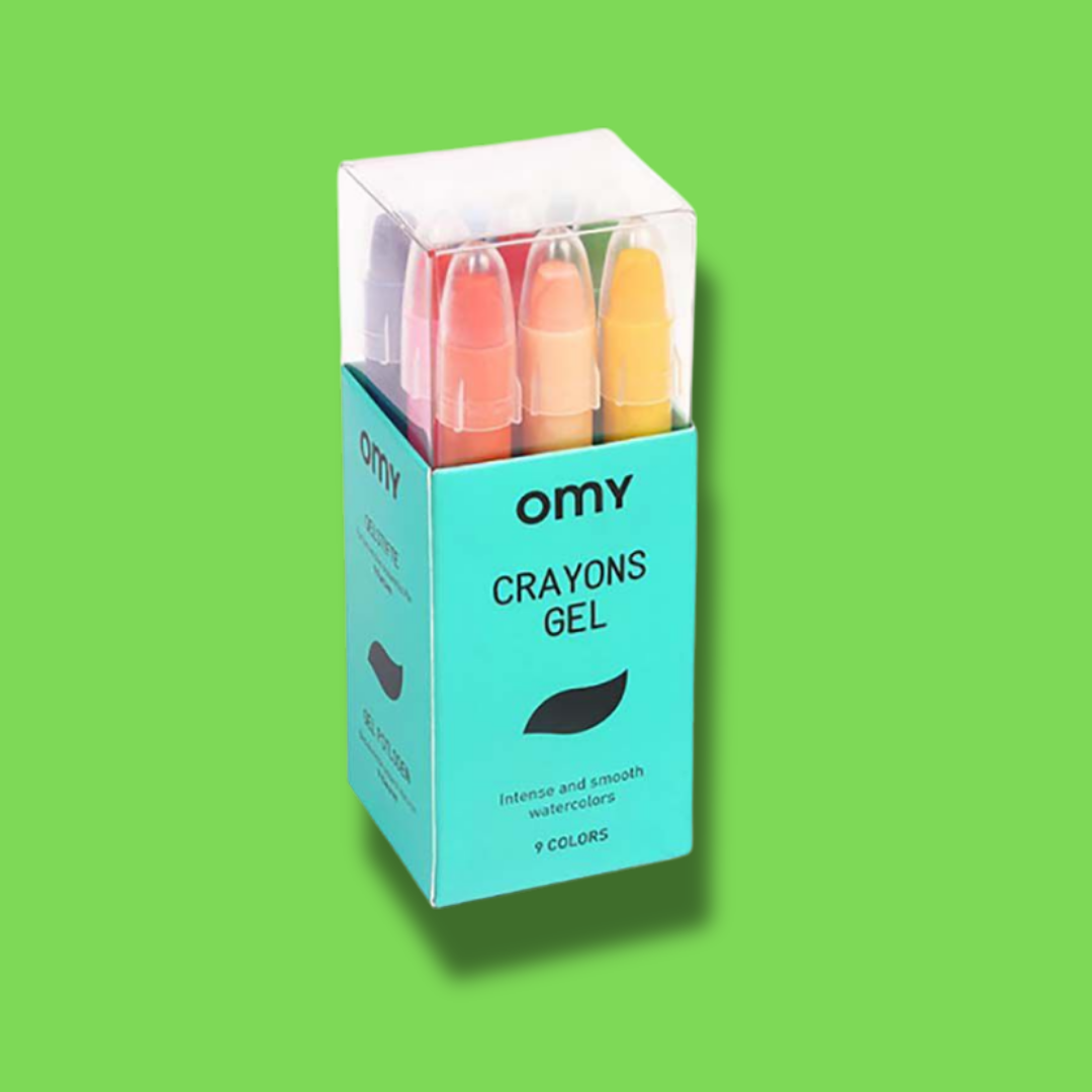 OMY Gel Crayon Set (9 pcs)