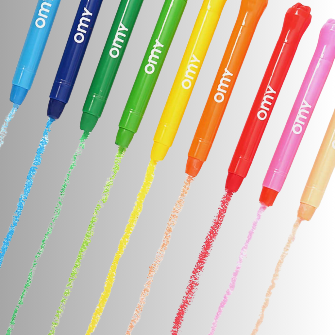 OMY Gel Crayon Set (9 pcs)