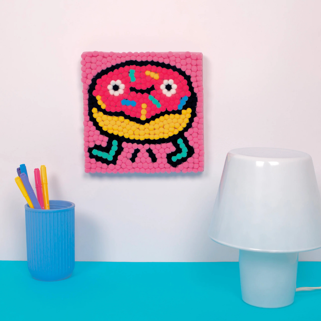 Arte c/Pompons Donut OMY