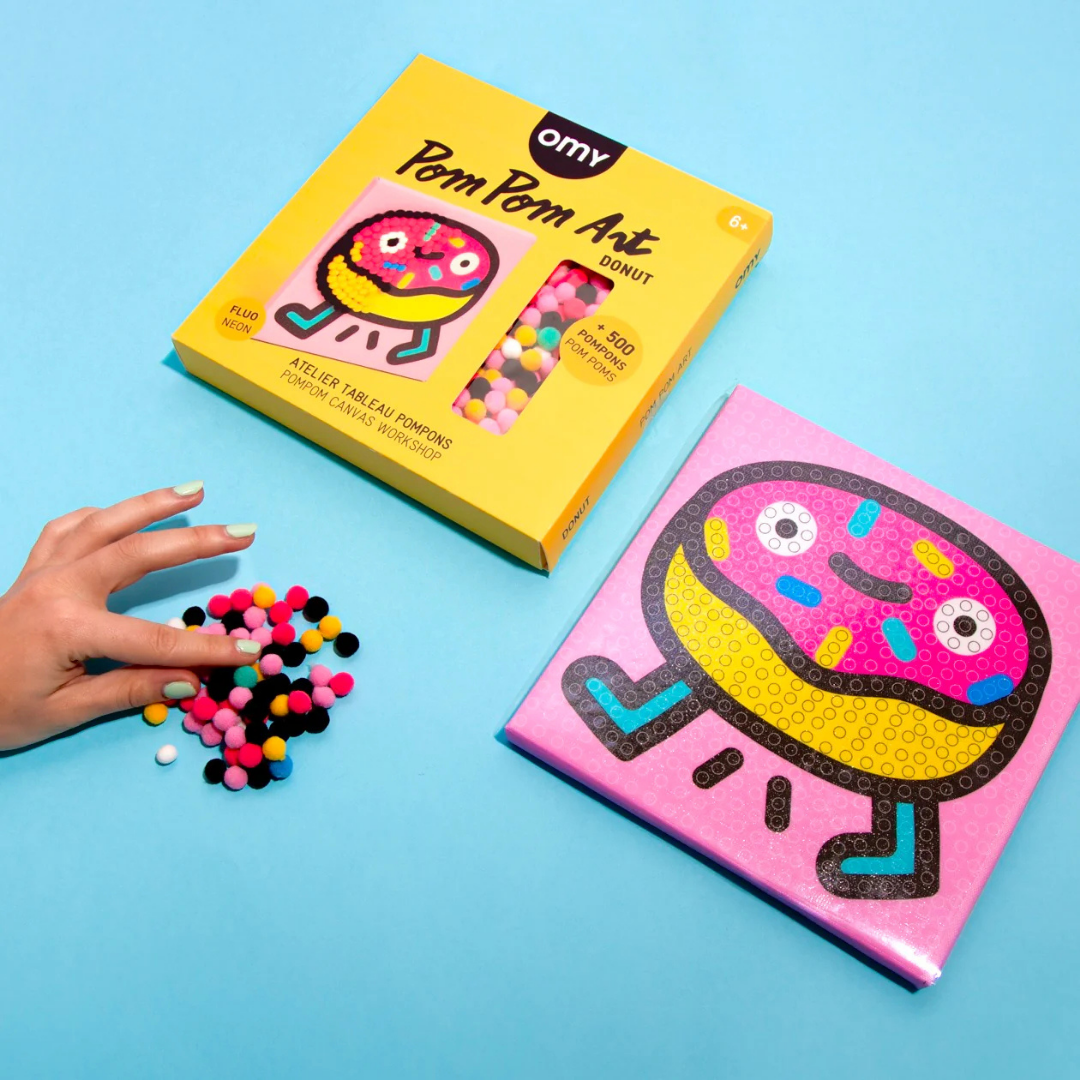 Arte c/Pompons Donut OMY