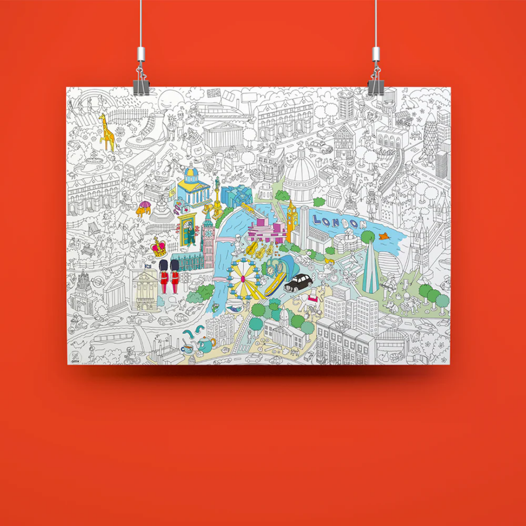 Giant Poster for the London Collection by OMY