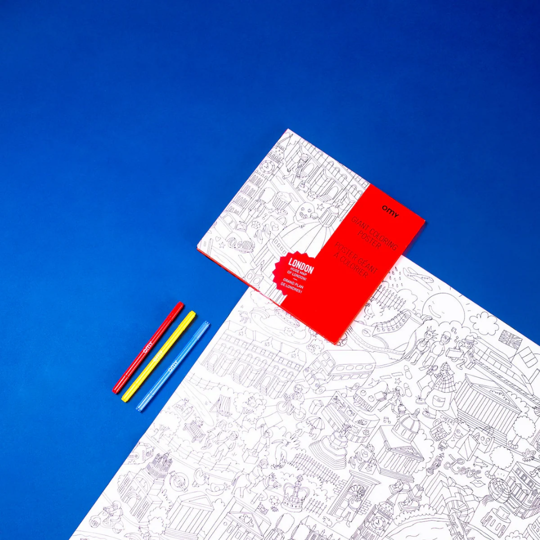 Póster Gigante p/Col. Londres OMY