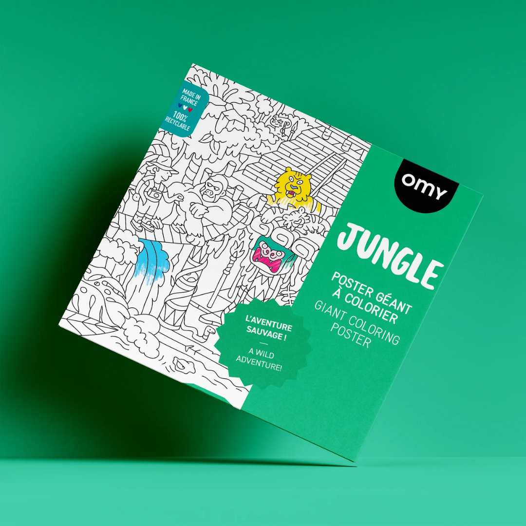 Giant Poster for the OMY Jungle Collection
