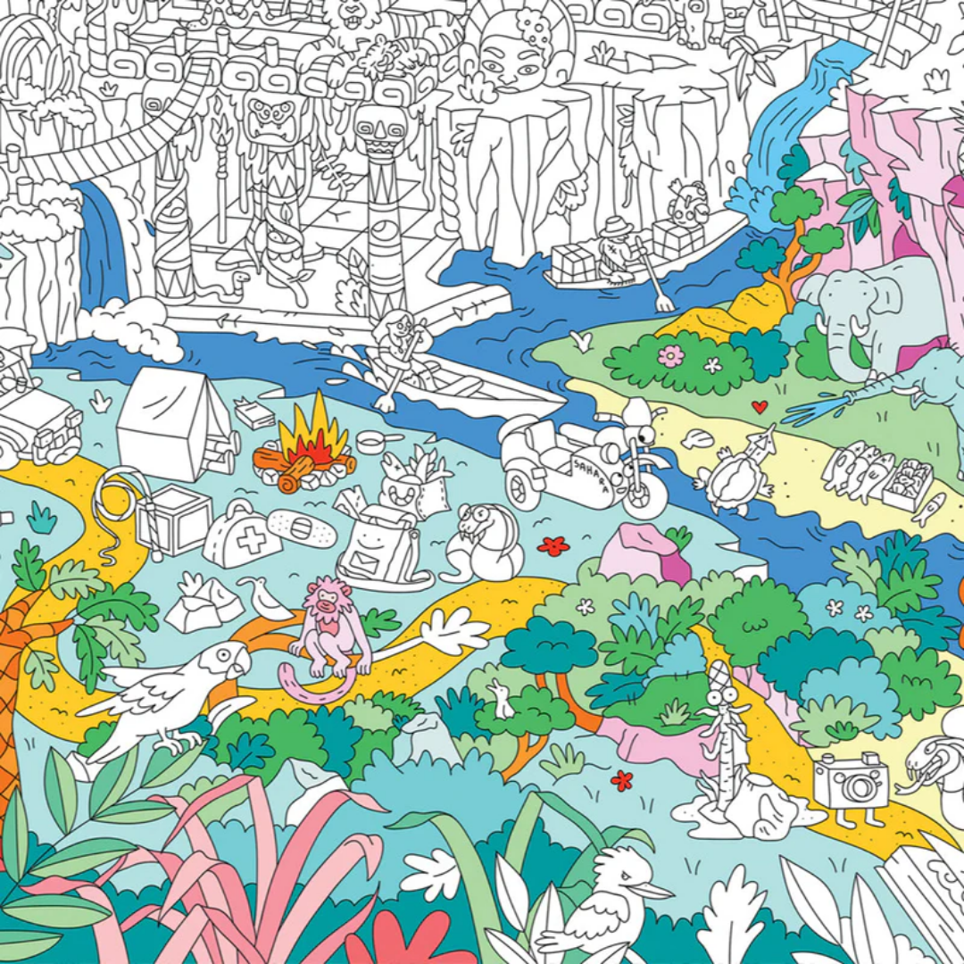 Póster Gigante p/Col. Selva OMY