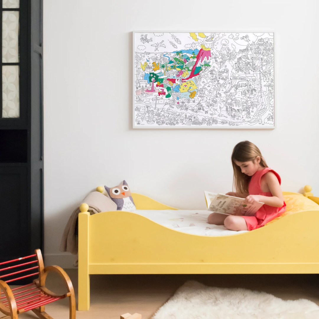 Giant Poster for the OMY Dinosaur Collection