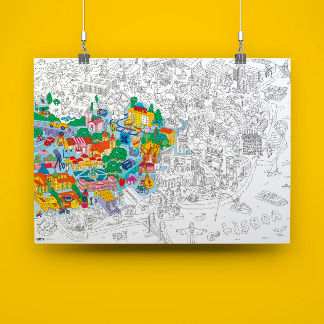 Giant Poster for the OMY Lisbon Collection
