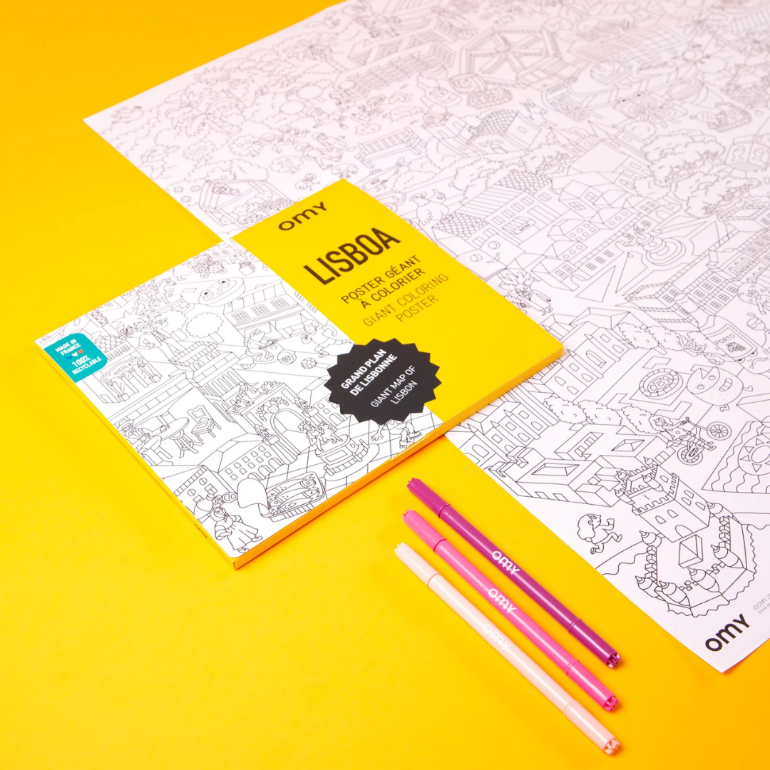 Póster Gigante p/Col. Lisboa OMY