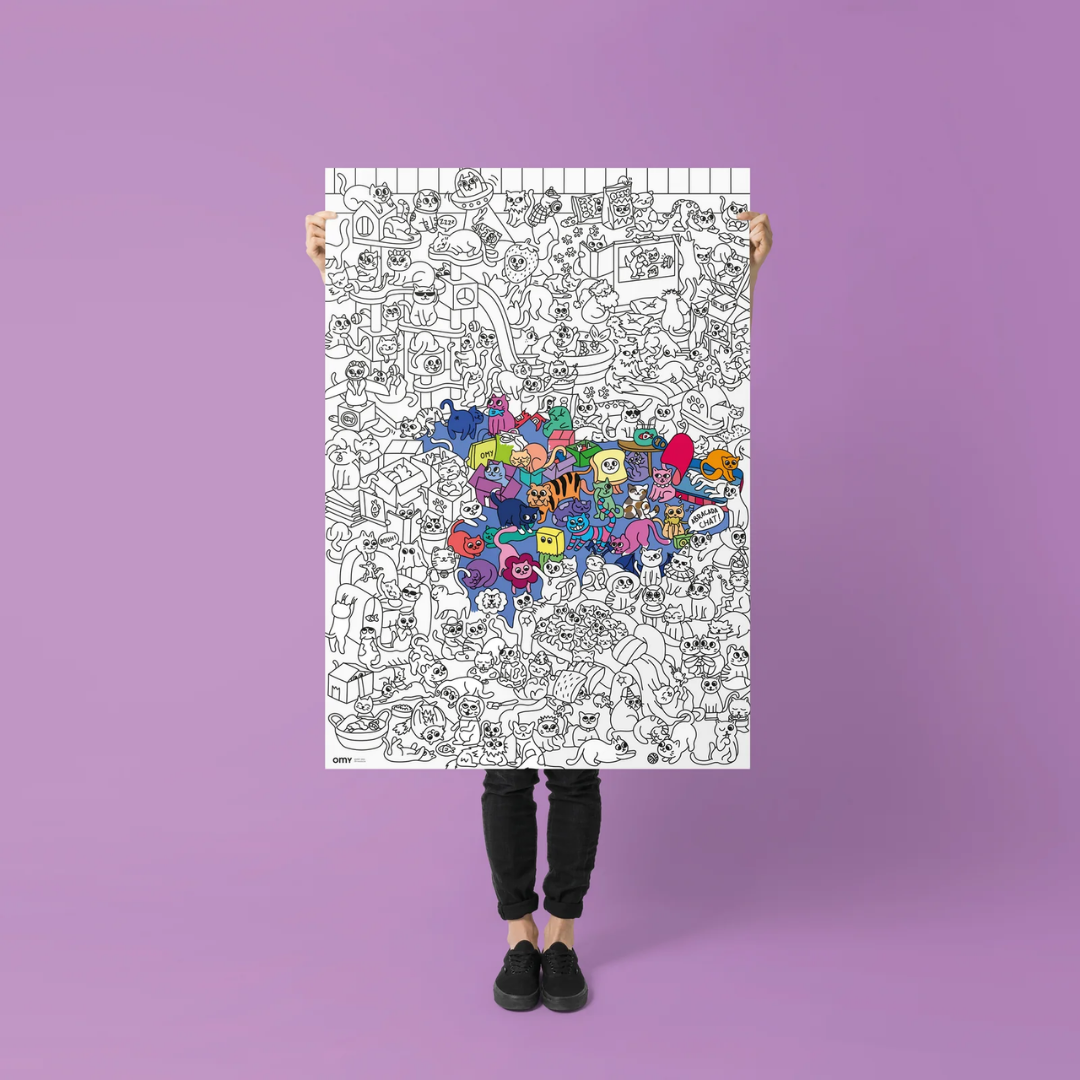 Giant Poster for the OMY Kitty Collection