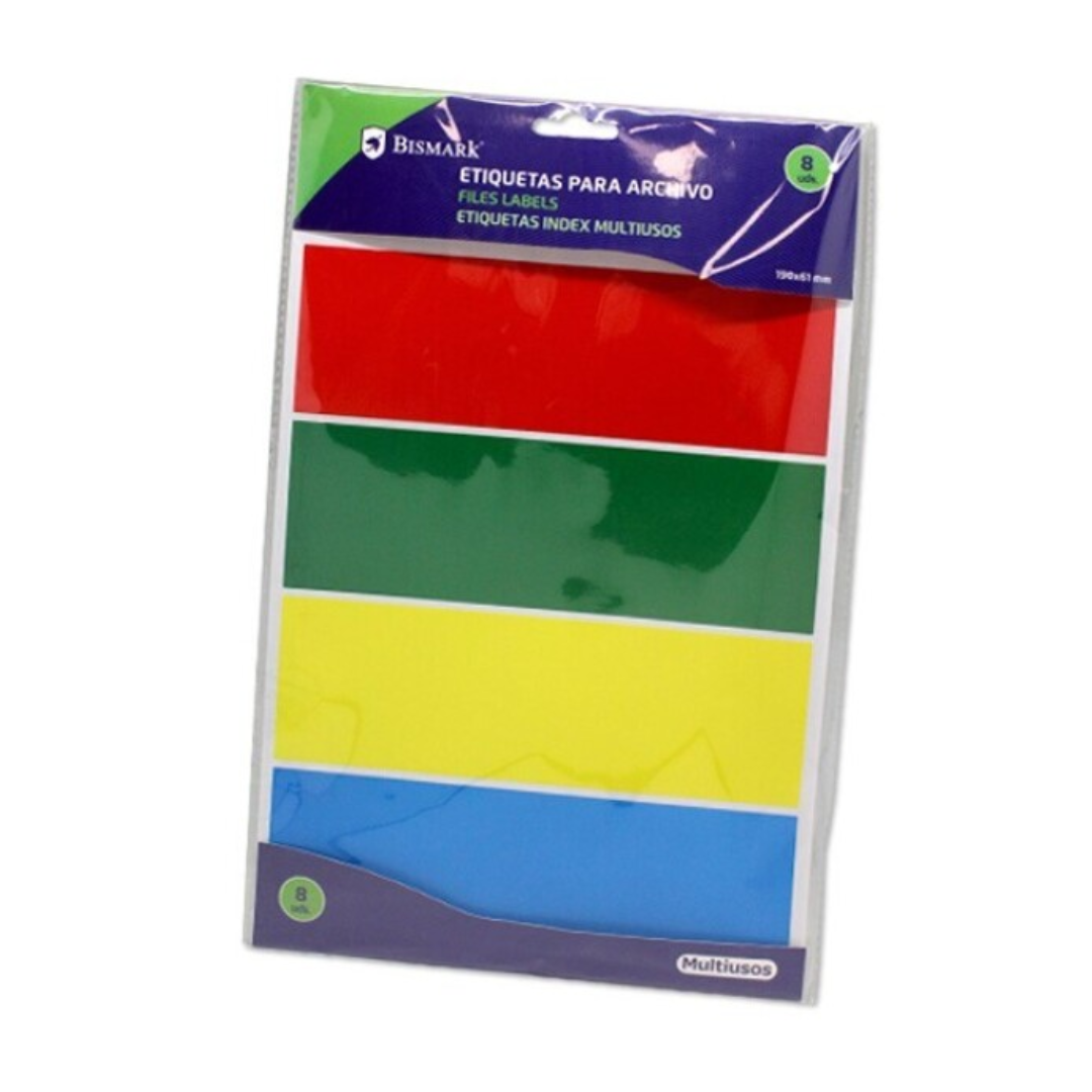 Labels for Archive 19×6.1 cm, 8 units, PSS