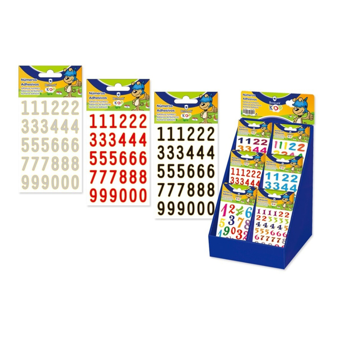 PSS Number Stickers